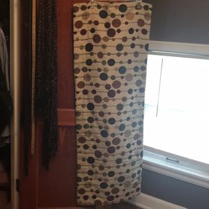 Window Valance, modern multi colored (3)